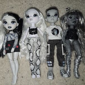 Rainbow High Shadow High Lot Of 4 Dolls